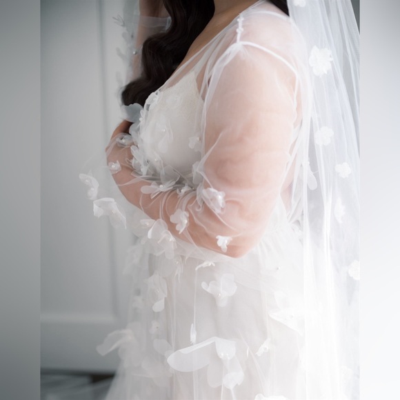 By Inna Elsie Sabrina Bridal Robe - Picture 6 of 6